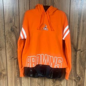 Women’s NFL Cleveland Browns Crop Top Hoodie S